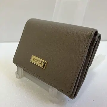 새상품급 FURLA 훌라 그레이 3단 폴더형 지갑
