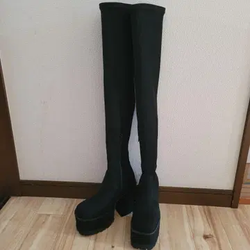 EMODA 스퀘어핏 롱 부츠 M
