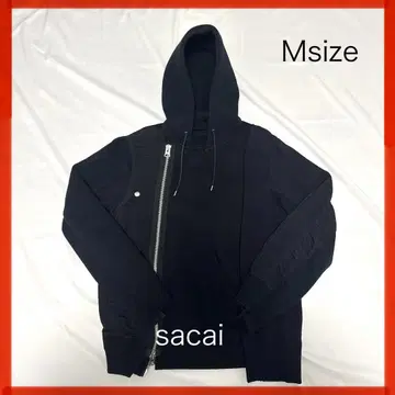 sacai 블랙 후드티 M 사이즈