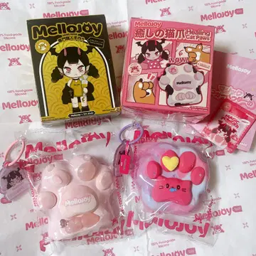 Mellojoy 스퀴즈 고양이 손톱 스위트 하트 모후모후 DIYJOJO