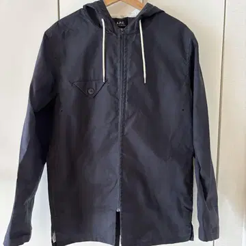 A.P.C. 후드 부착 마운틴 후드티 M 네이비