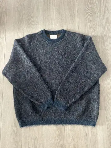 YOKE 3COLOR JACQUARD MOHAIR SWEATER