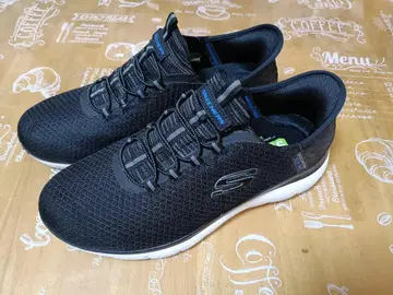 SKECHERS 슬립인스 와이드 핏 블랙 스케쳐스 슬립인