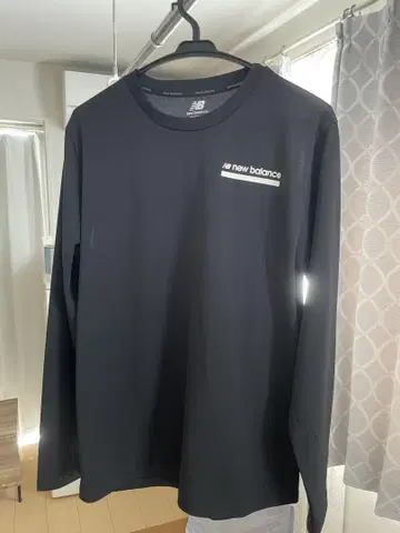 new balance 롱 슬리브 폴리 T셔츠 Tenacity