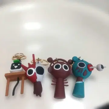 스플란키 키링 4종