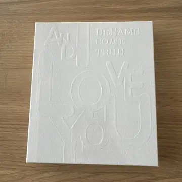미개봉 AND I LOVE YOU / DREAMS COME TRUE