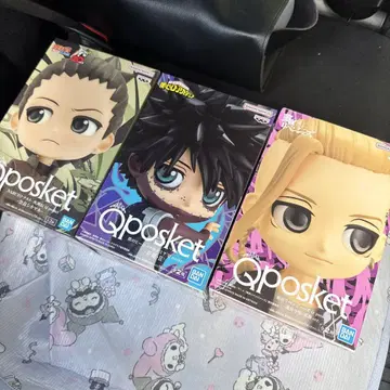 반다이 Qposket 피규어 3체 세트