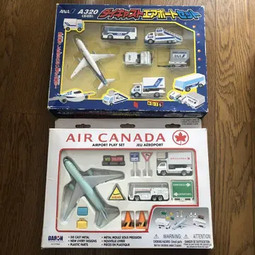 ANA A320 AIR CANADA 비행기 공항 미니카 세트