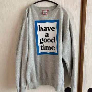 have a good time 그레이 트레이닝복 L 사이즈