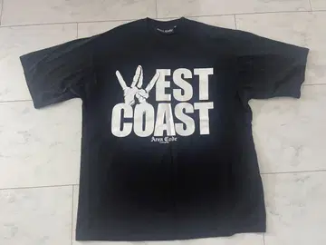 Area Code WEST COAST 티셔츠 2XL 블랙