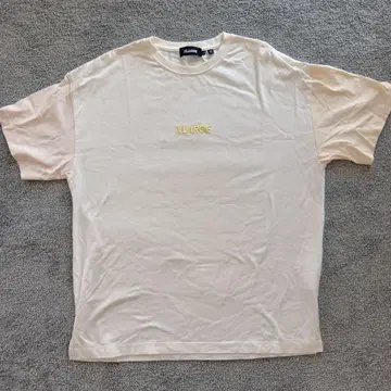 XLARGE L 사이즈 T셔츠 크림
