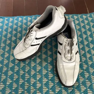 FootJoy 스파이크리스 신발 화이트/블랙 26.5cm