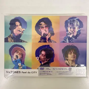 SixTONES Feel da CITY DVD 2매 세트