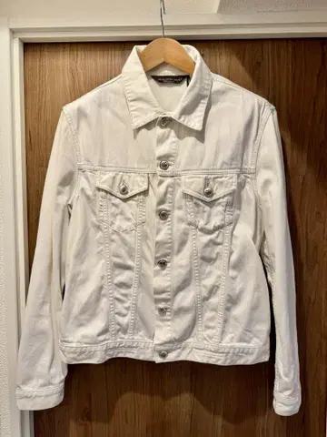 JACOB COHEN JEANS 화이트 데님 자켓
