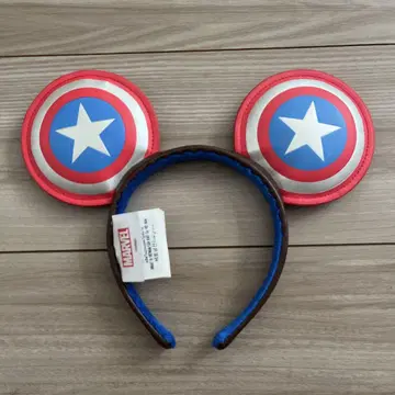 MARVEL 캡틴 아메리카 귀 머리띠
