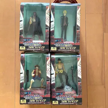 [레어] 원피스 초기 피규어 위대한 항로 해적 피규어 세트