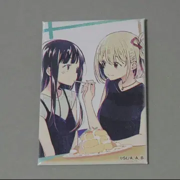 리코리스 리코일 스퀘어 캔뱃지 니시키기 치사토 이노우에 타키나 사복