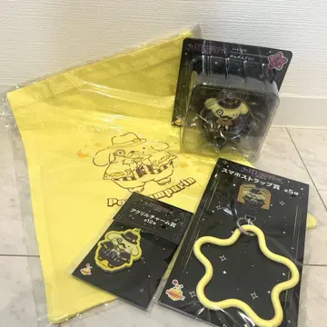 산리오 해피 복권 Happy 복권 푸딩 피규어 토트백