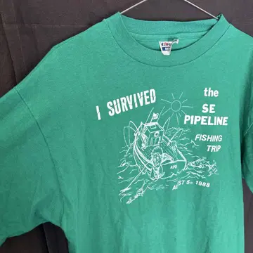 I SURVIVED SE PIPELINE FISHING T-SHIRT
