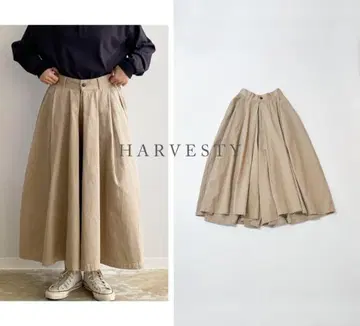 새상품급 HARVESTY 하베스티 카르멘 큐롯