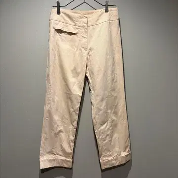 JIL SANDER 질 샌더 코튼 팬츠 치노 팬츠 36 핑크