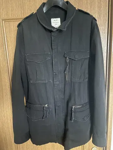 BEAMS 자켓 블랙 페이드 L 사이즈