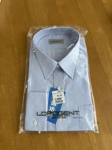 LORDGENT 스카이블루 스트라이프 와이셔츠 사이즈 B