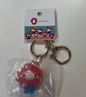 5 새상품 미사용 산리오 클리어 키링 헬로키티