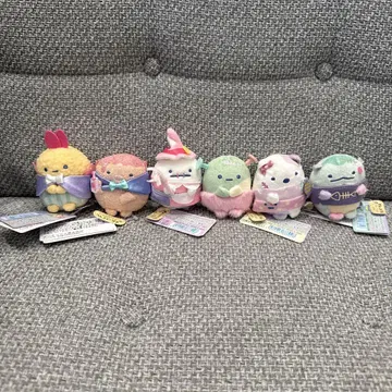 스밋코구라시 스푸키 할로윈 손바닥 봉제 인형 6종 세트