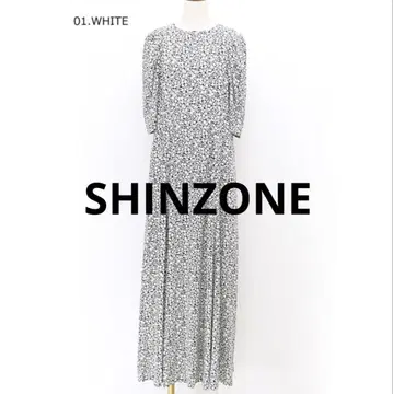 THE SHINZONE MET DRESS 메트 드레스 WHITE