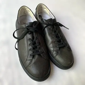 가죽 스니커즈 블랙 24cm BPQC