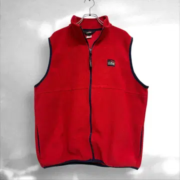 L.L.Bean 엘엘빈 플리스 베스트 아웃도어 레드 M ( A3