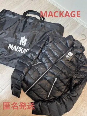 미사용 MACKAGE 맥케이지 다운 자켓 REEMA 블랙