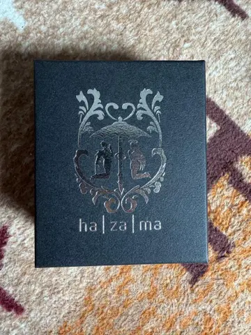 hazama 골드 아머 반지