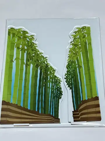 코아데 아크릴 디오라마 대나무숲