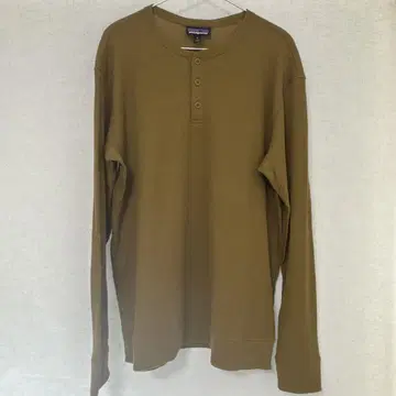파타고니아 와플 헨리넥 롱 슬리브 XL