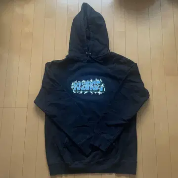 XLARGE 그래피티 후드티 블랙 XL사이즈
