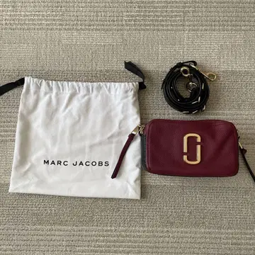 MARC JACOBS 버건디 숄더백