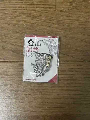 광기 산맥 네이키드 피크 등산 기념 배지