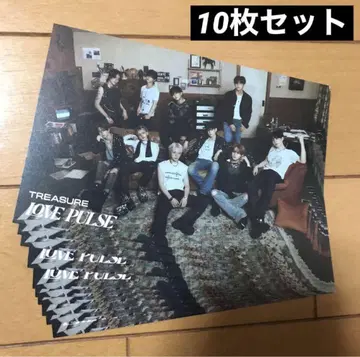 treasure love pulse 엽서 타워 레코드 미사용품 10장