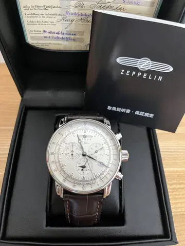 zeppelin 쿼츠식 손목시계 100주년 모델 7680 배터리 방전