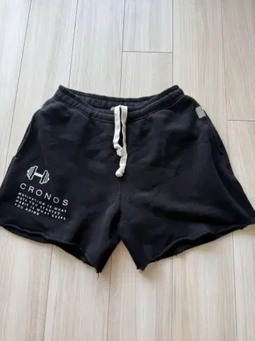 CRONOS 덤벨 프린트 숏팬츠 S 사이즈