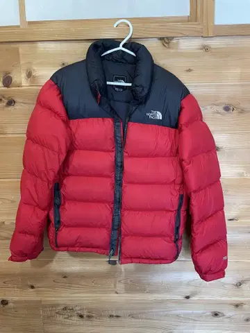 THE NORTH FACE 다운 자켓 레드/블랙