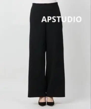 AP STUDIO 리브 니트 팬츠