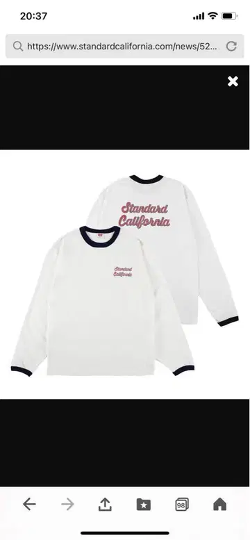Standard California Long Sleeve Tee