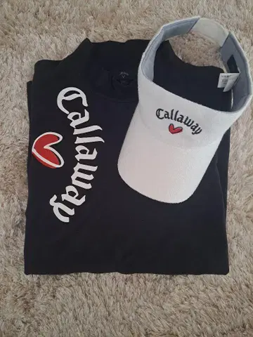 Callaway 상의 선바이저 2종 세트