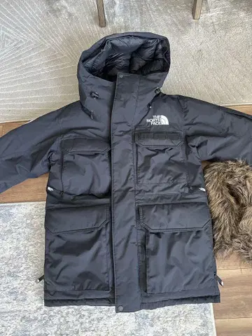 THE NORTH FACE 서던크로스 후드티 블랙 다운 자켓