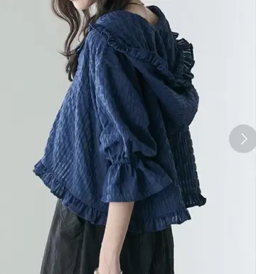forksy. 블라우스 네이비 새상품급