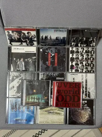 [ 덤 포함 ] UVERworld 싱글 초회 생산 한정판 14장