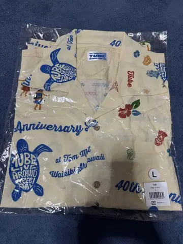 TUBE 40th Anniversary Live 알로하 셔츠 L